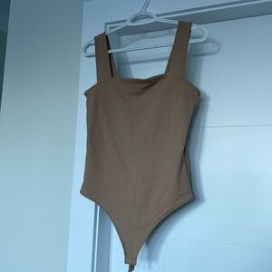 Abercrombie and Fitch Nude Bodysuit - size Medium